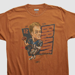 Tom Brady Reebok 2000s T-shirt - Orange T-shirts