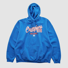 Chicago Cubs MLB Genuine Merchandise 2016 Hooded Pullover Sweatshirt - Blue - Vintage Pullover