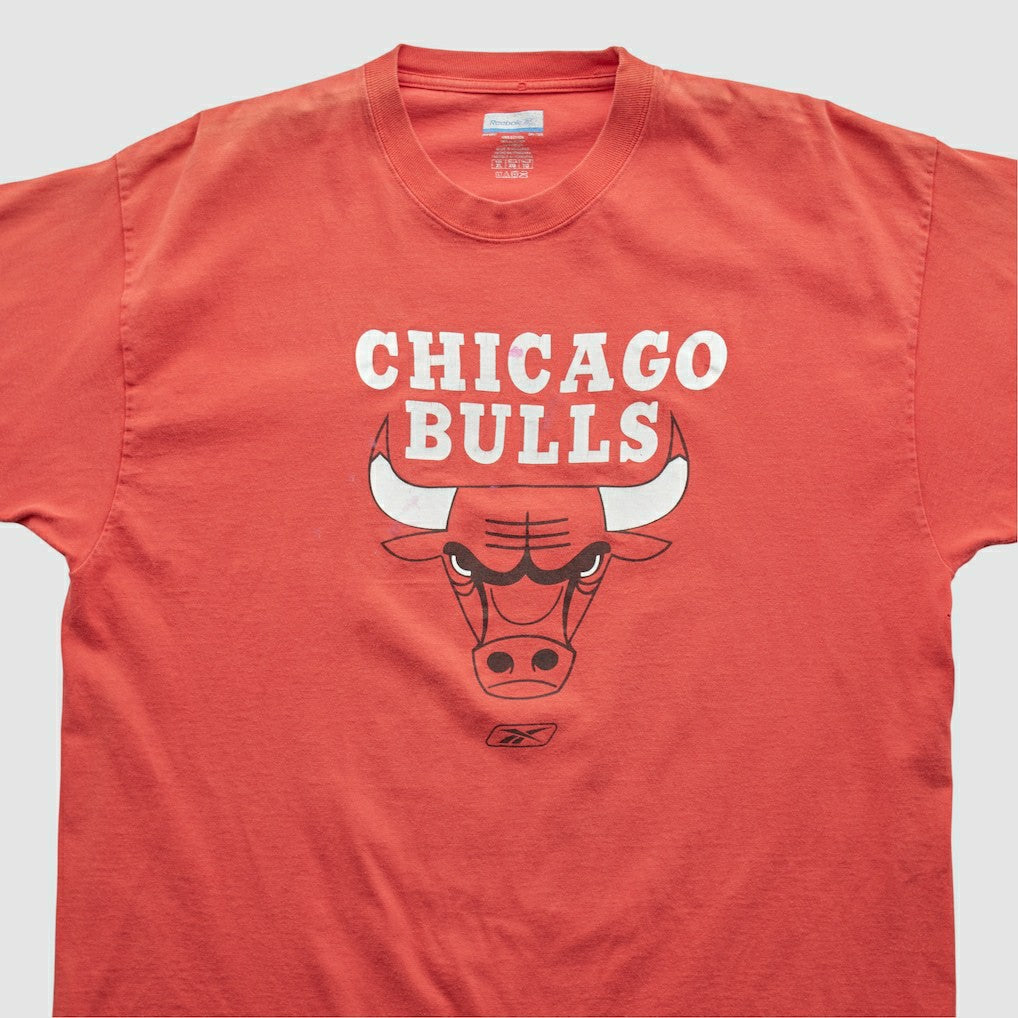 Chicago Bulls Reebok 2000s T-shirt Red Vintage - Vintage