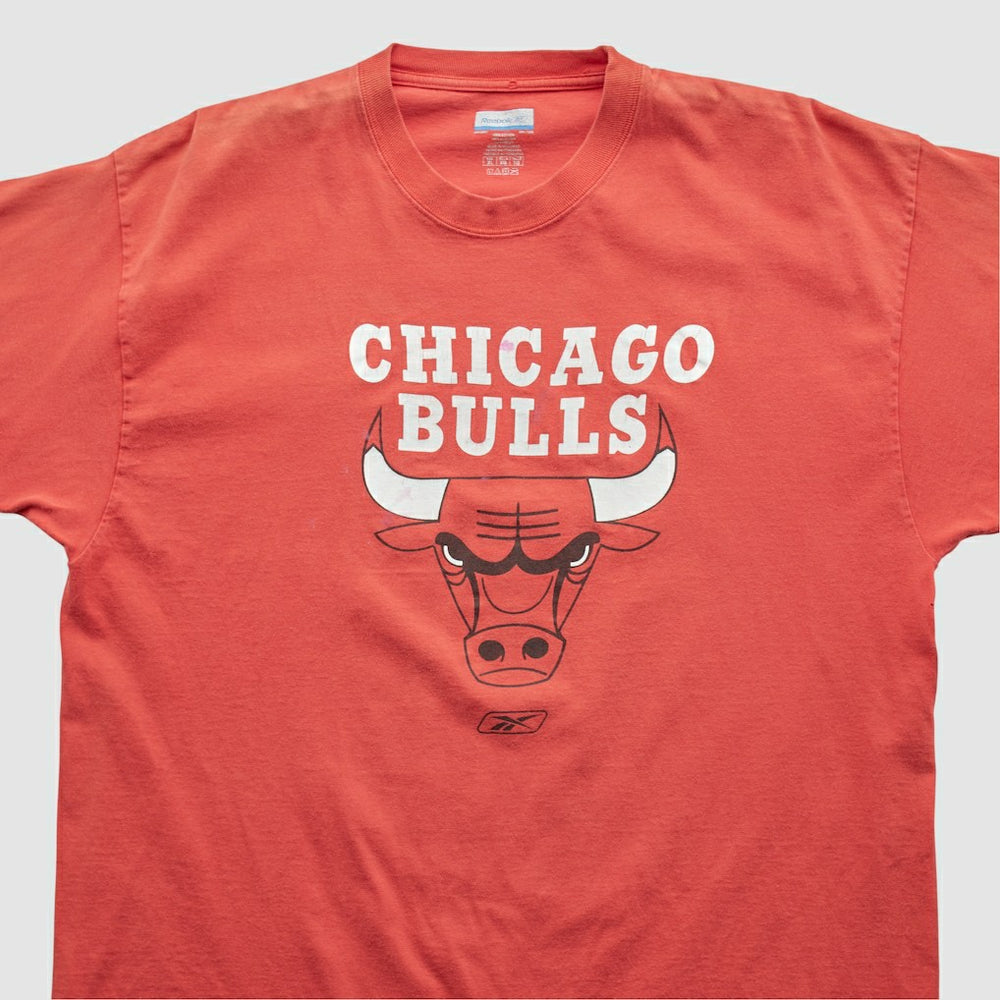 Chicago Bulls Reebok 2000s T-shirt Red Vintage - Vintage