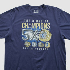 Dallas Cowboys Cowboys Authentic Apparel 2000s T-shirt - Navy T-shirts