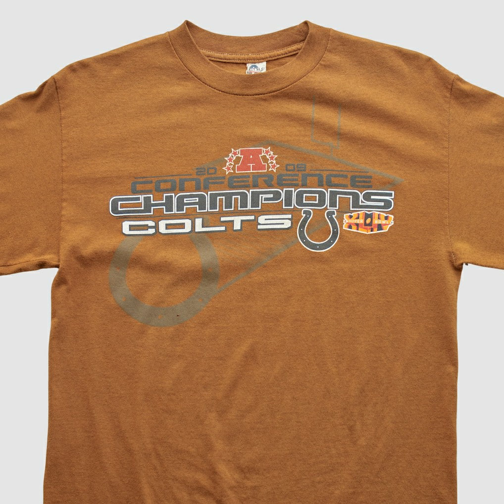 Indianapolis Colts Alstyle 2009 Long Sleeve T-shirt - Clay T-shirts