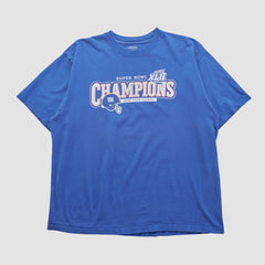 New York Giants Reebok 2008 T-shirt - Blue T-shirts