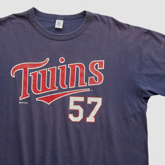 Minnesota Twins Russell 2003 T-shirt - Navy - 2XVintage T-shirts