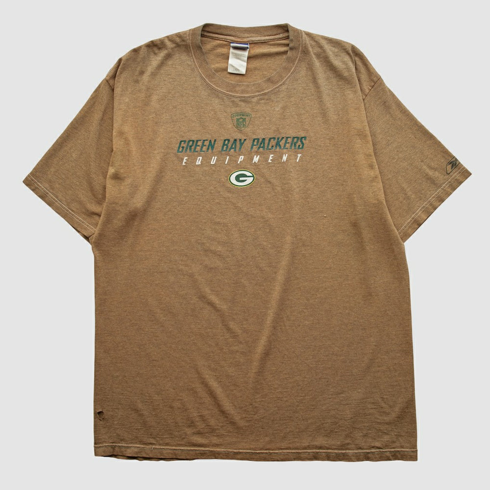 Green Bay Packers Reebok 2000s T-shirt - Clay T-shirts