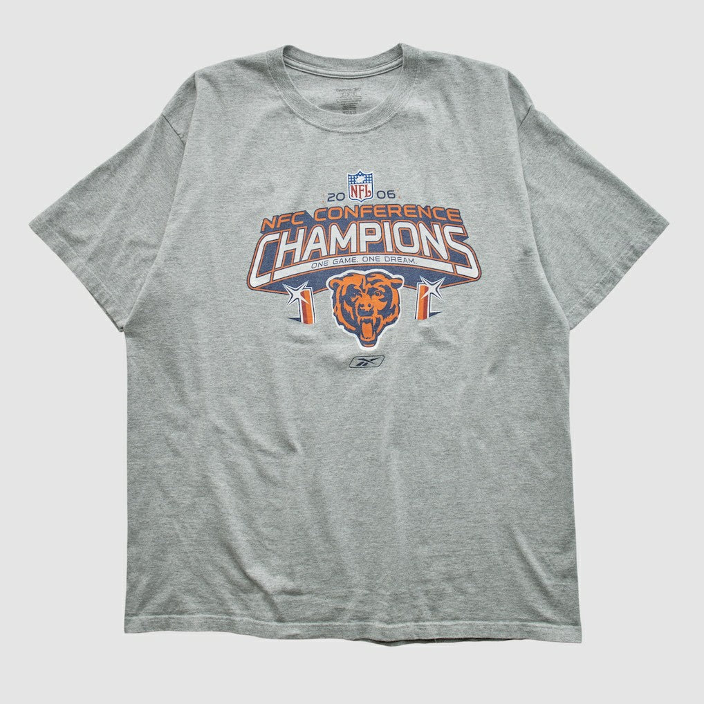 Chicago Bears Reebok 2006 T-shirt - Heather Gray T-shirts