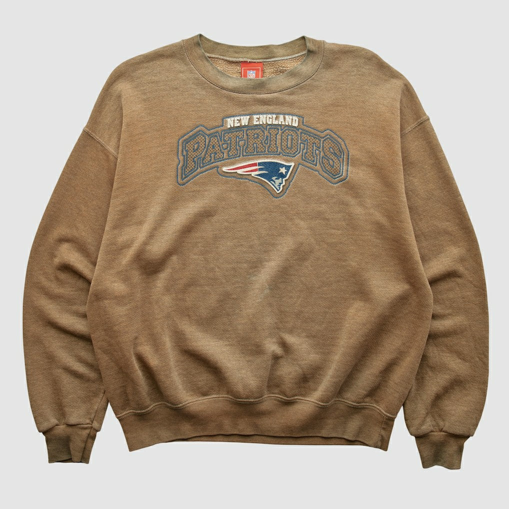 New England Patriots NFL 2000s Pullover Sweatshirt - Clay Pullover
