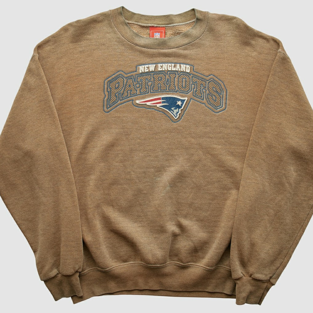 New England Patriots NFL 2000s Pullover Sweatshirt - Clay Pullover