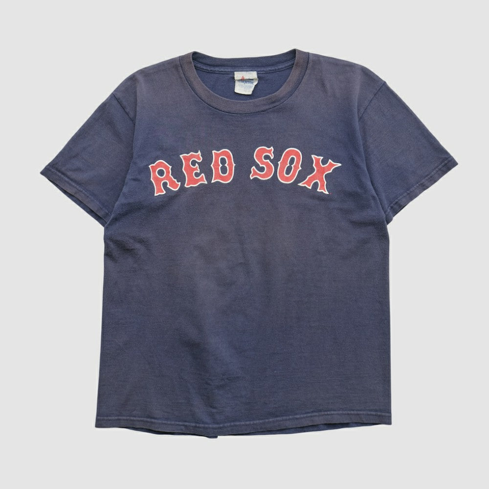 Boston Red Sox Majestic 2000s T-shirt - Navy - XVintage T-shirts