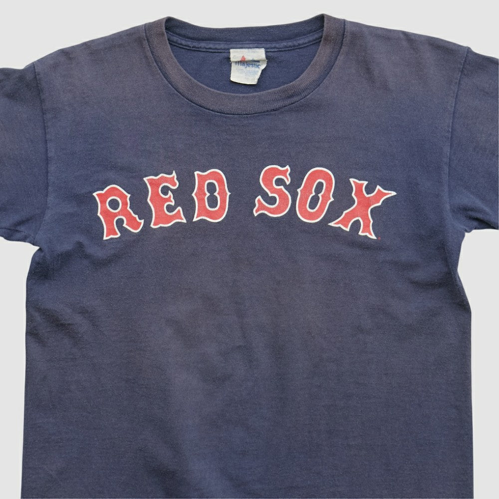 Boston Red Sox Majestic 2000s T-shirt - Navy - XVintage T-shirts