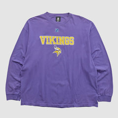 Minnesota Vikings NFL 2010s Long Sleeve T-shirt - Purple T-shirts