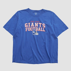 New York Giants Reebok 2010s T-shirt - Blue T-shirts