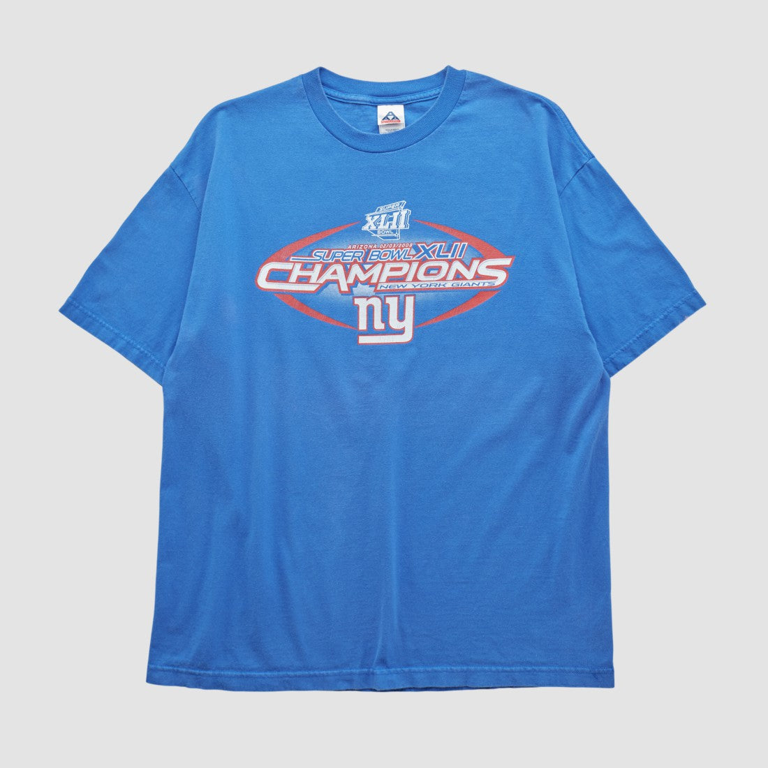 New York Giants Alstyle 2008 T-shirt - Blue T-shirts