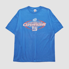 New York Giants Alstyle 2008 T-shirt - Blue T-shirts