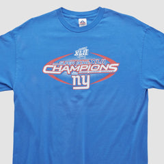 New York Giants Alstyle 2008 T-shirt - Blue T-shirts
