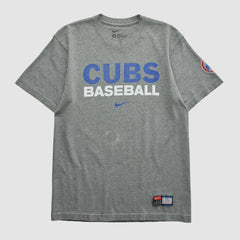 Chicago Cubs Nike 2000s T-shirt - Dark Heather Gray - Vintage T-shirts