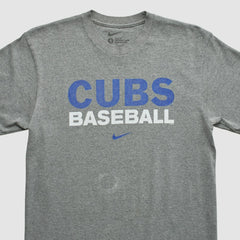 Chicago Cubs Nike 2000s T-shirt - Dark Heather Gray - Vintage T-shirts