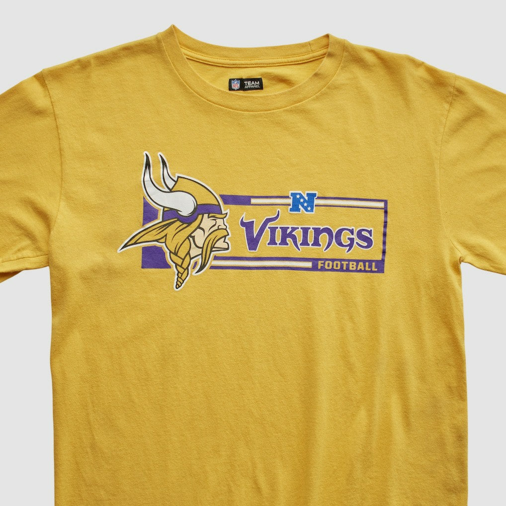 Minnesota Vikings NFL 2010s Long Sleeve T-shirt - Yellow T-shirts