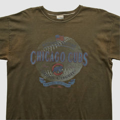 Chicago Cubs Gear For Sports 90s T-shirt - Brown - XVintage T-shirts