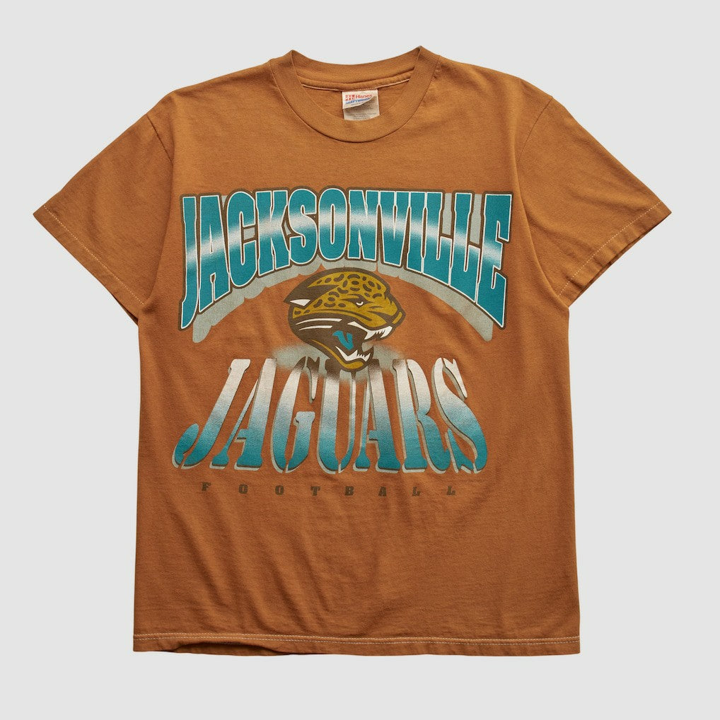 Jacksonville Jaguars Hanes 90s T-shirt - Clay T-shirts