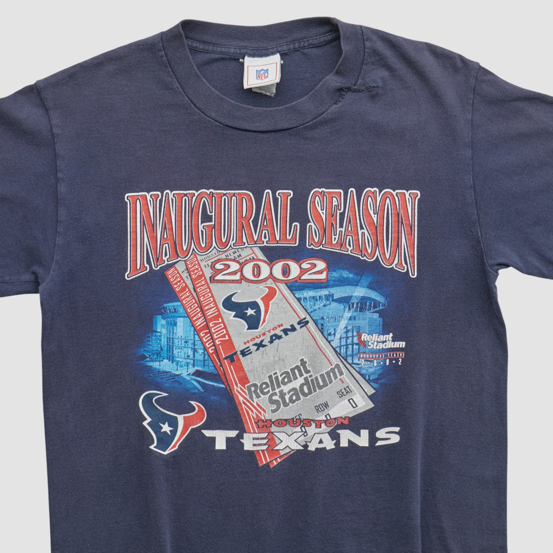 Houston Texans NFL 2002 T-shirt - Navy T-shirts