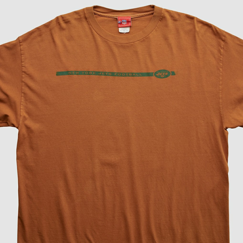 New York Jets NFL 2000s Long Sleeve T-shirt - Clay T-shirts
