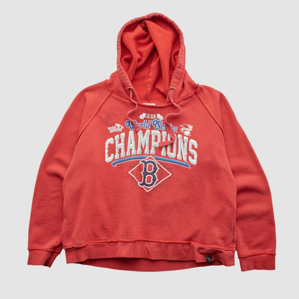 Boston Red Sox MLB Genuine Merchandise 2013 Hooded Pullover Sweatshirt - Red - XXVintage Pullover