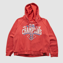 Boston Red Sox MLB Genuine Merchandise 2013 Hooded Pullover Sweatshirt - Red - XXVintage Pullover
