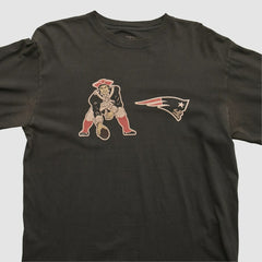 New England Patriots Reebok 2000s Long Sleeve T-shirt - Charcoal T-shirts