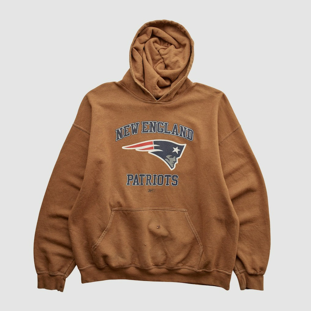 New England Patriots NFL 2000s Hooded Pullover Sweatshirt - Clay Pullover