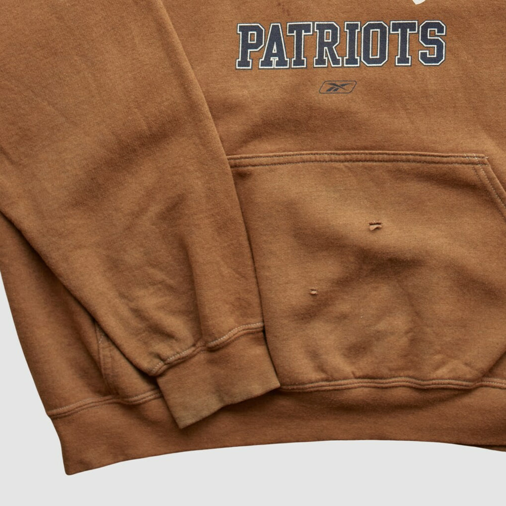 New England Patriots NFL 2000s Hooded Pullover Sweatshirt - Clay Pullover