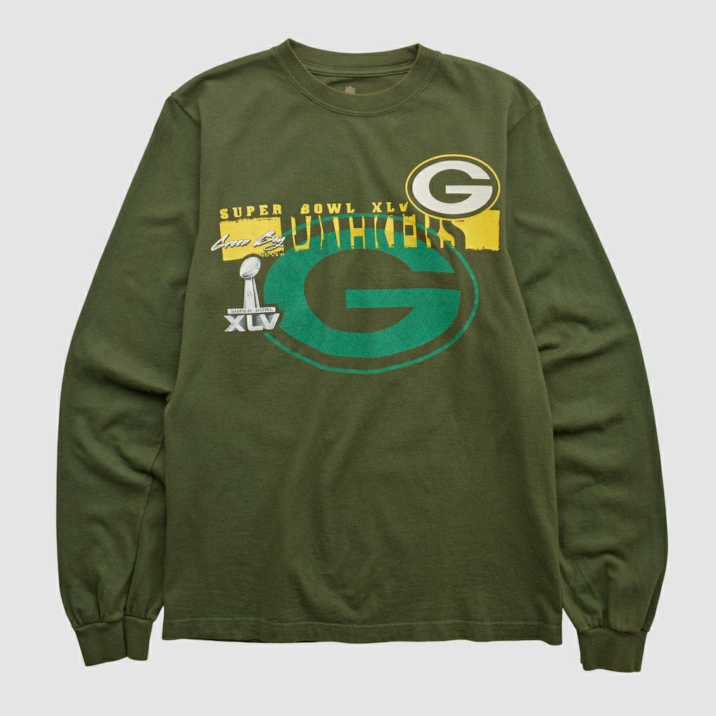 Green Bay Packers NFL 2011 Long Sleeve T-shirt - Green T-shirts