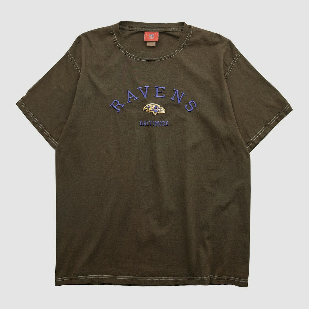 Baltimore Ravens NFL 2000s T-shirt - Brown T-shirts