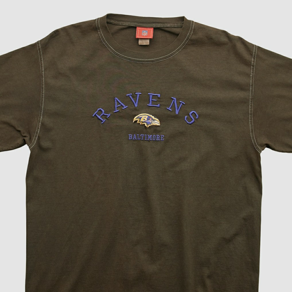 Baltimore Ravens NFL 2000s T-shirt - Brown T-shirts