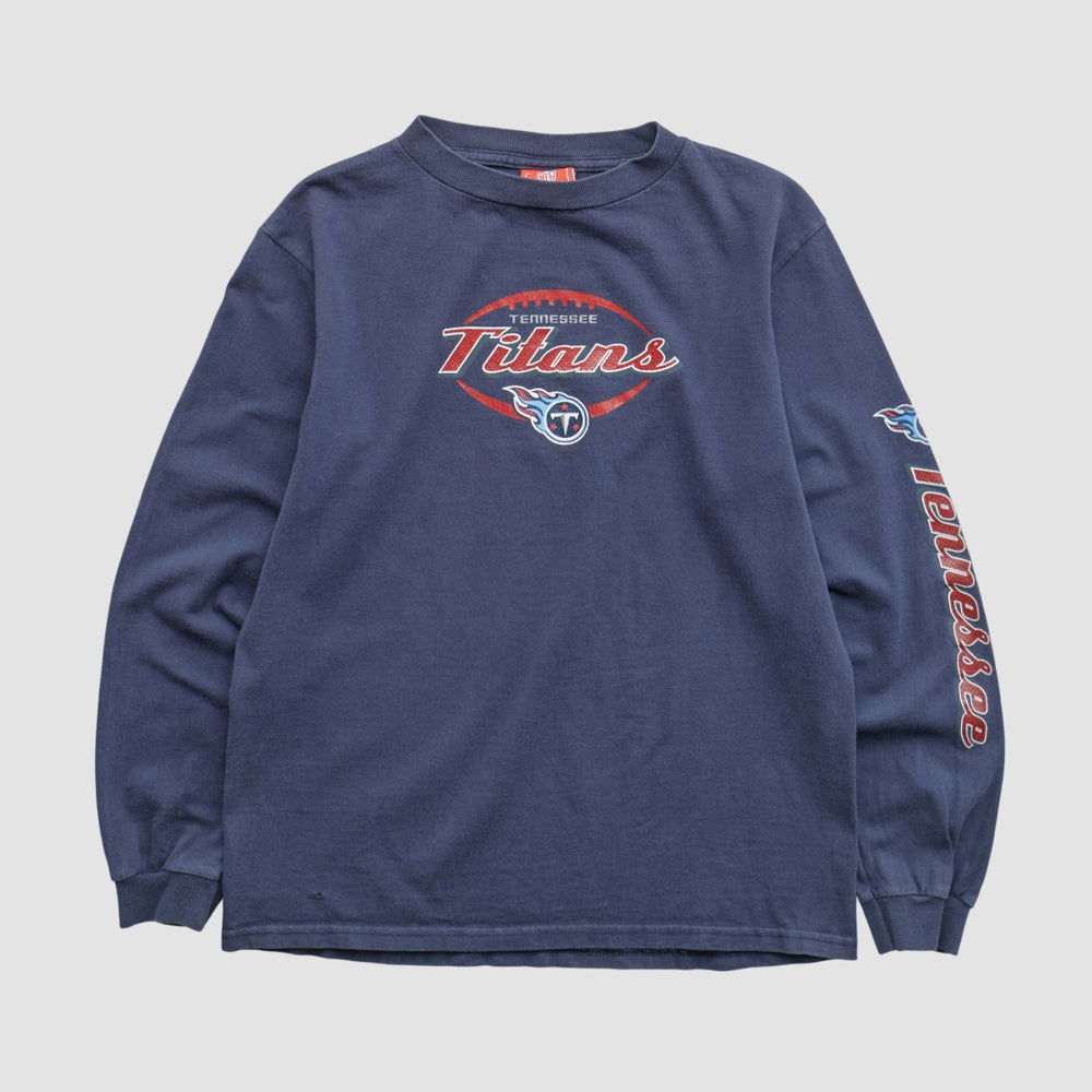 Tennessee Titans NFL 2000s Long Sleeve T-shirt - Navy T-shirts