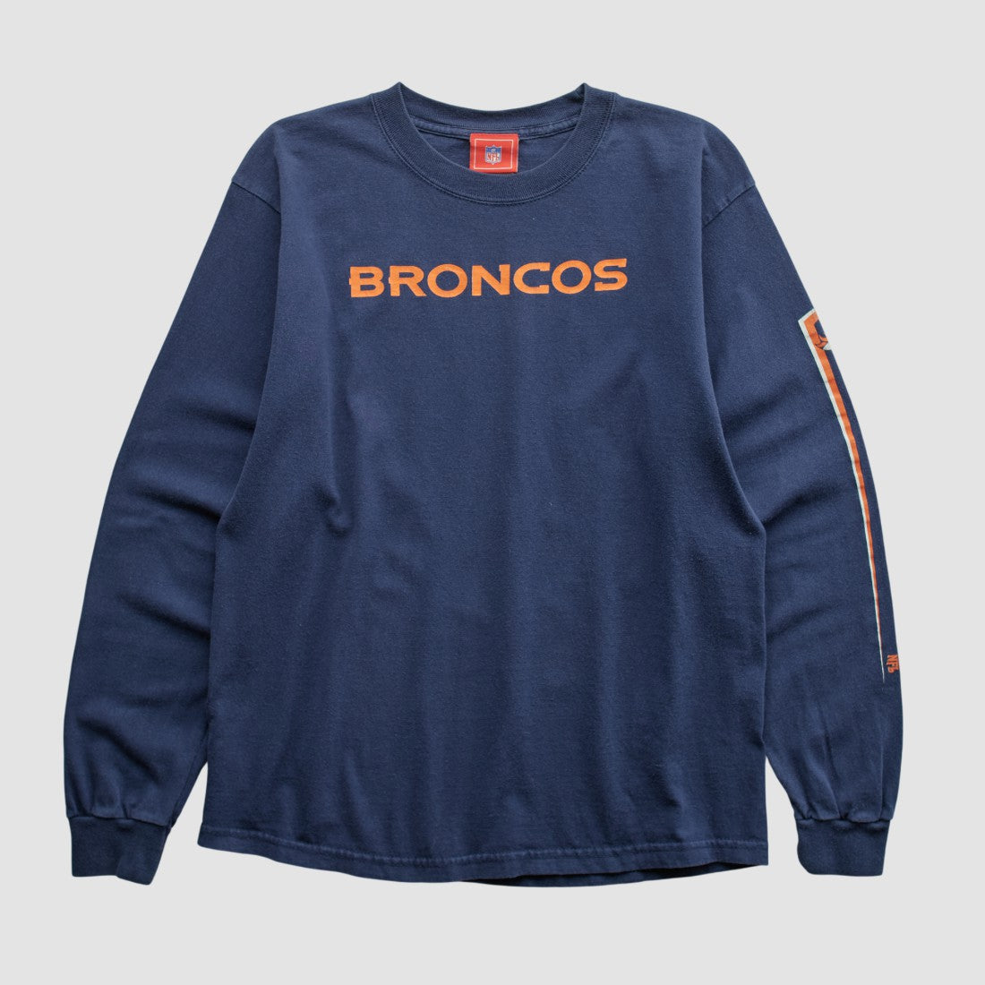 Denver Broncos NFL 2000s Long Sleeve T-shirt - Navy T-shirts