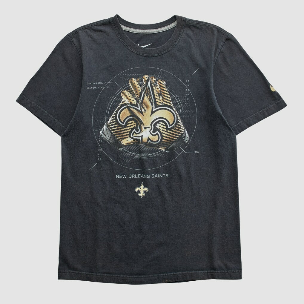 New Orleans Saints 2010s T-shirt - Black T-shirts