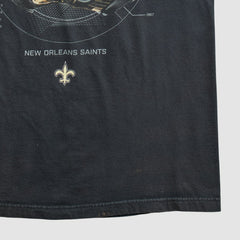 New Orleans Saints 2010s T-shirt - Black T-shirts