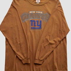 New York Giants NFL 2000s Long Sleeve T-shirt - Clay T-shirts