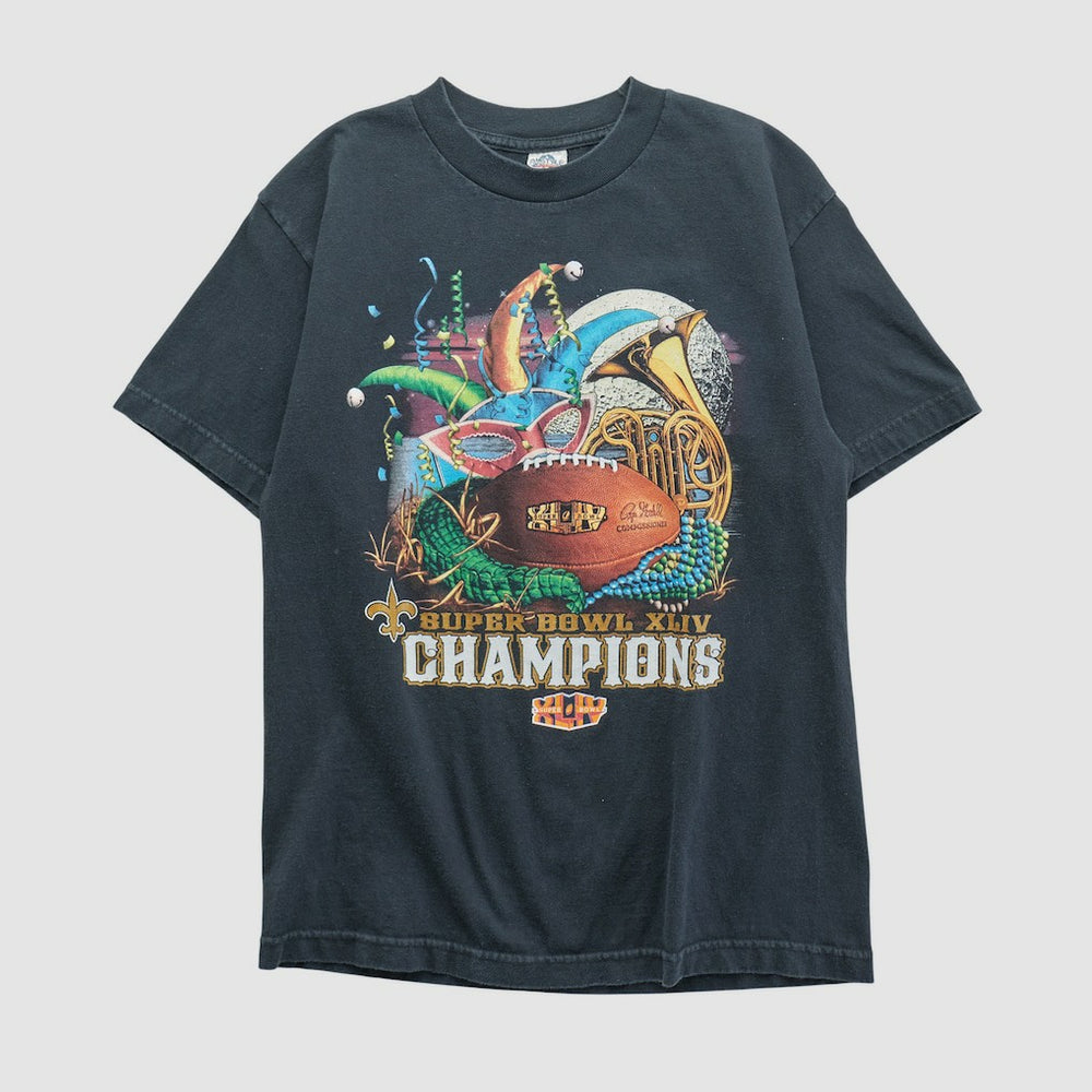New Orleans Saints Alstyle 2010 T-shirt - Black T-shirts