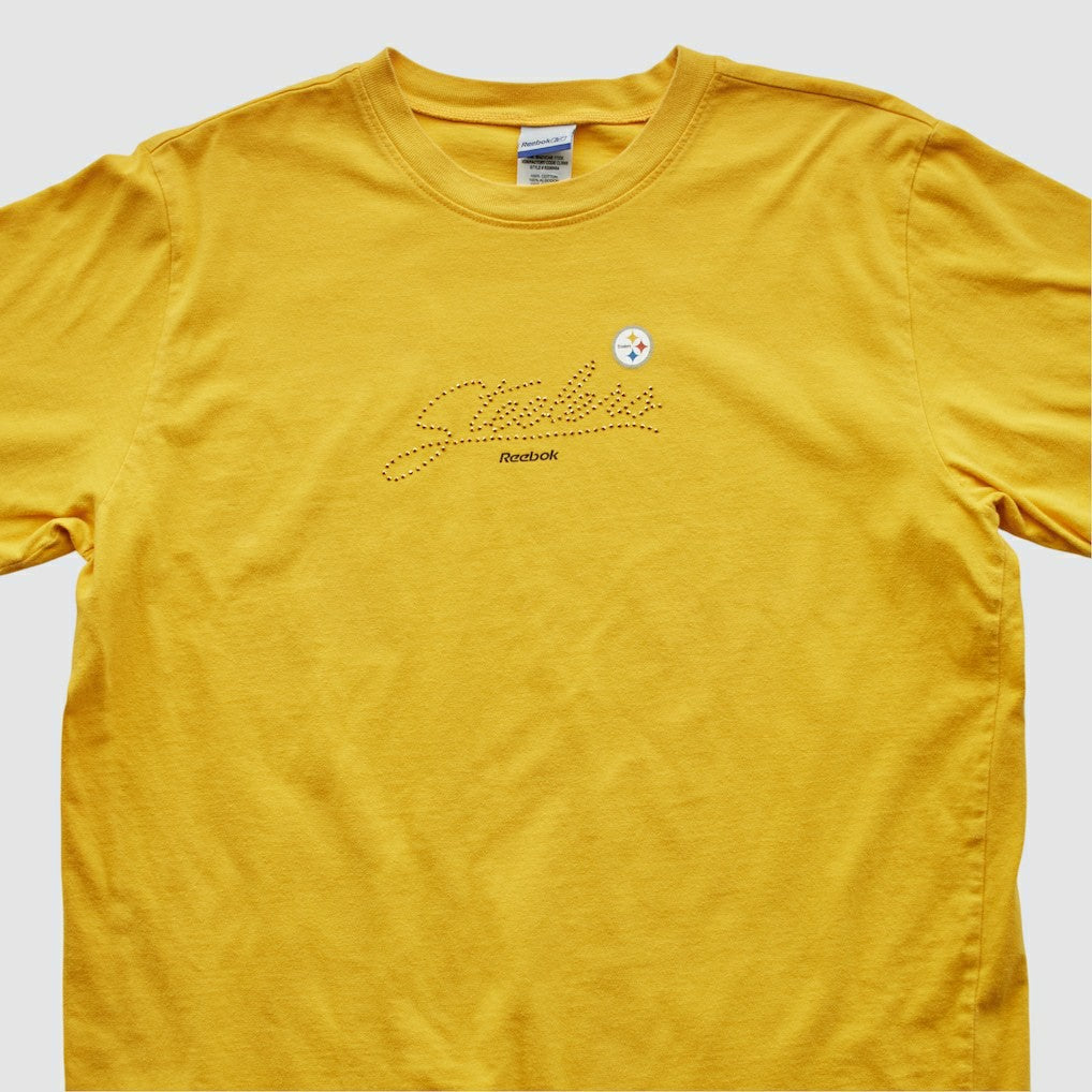 Pittsburgh Steelers Reebok 2000s T-shirt - Yellow T-shirts