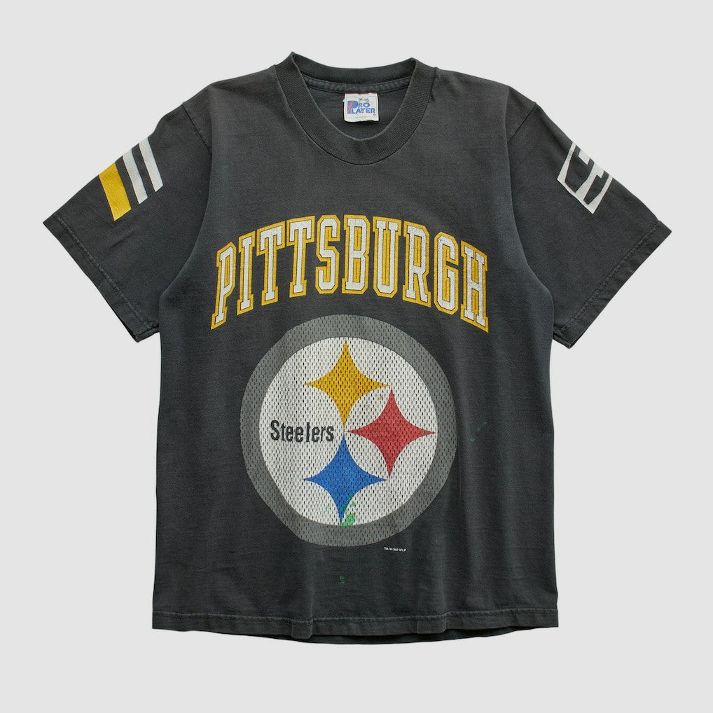Pittsburgh Steelers Pro Player 90s T-shirt - Black T-shirts