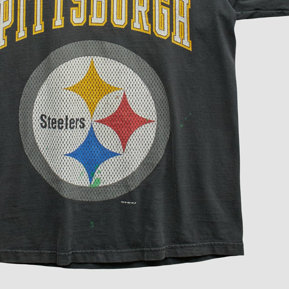Pittsburgh Steelers Pro Player 90s T-shirt - Black T-shirts