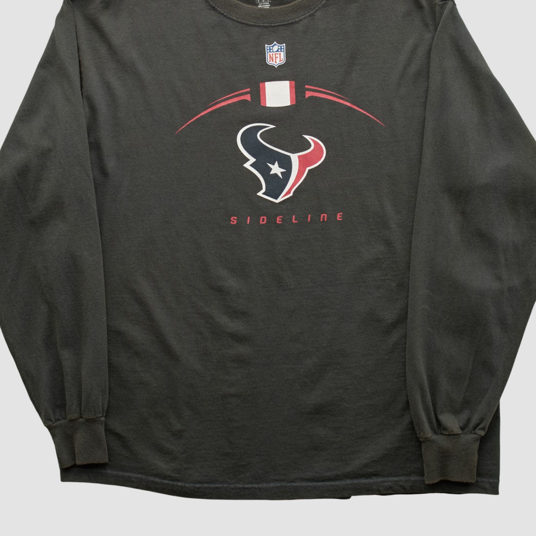 Houston Texans Reebok 2000s Long Sleeve T-shirt - Black T-shirts
