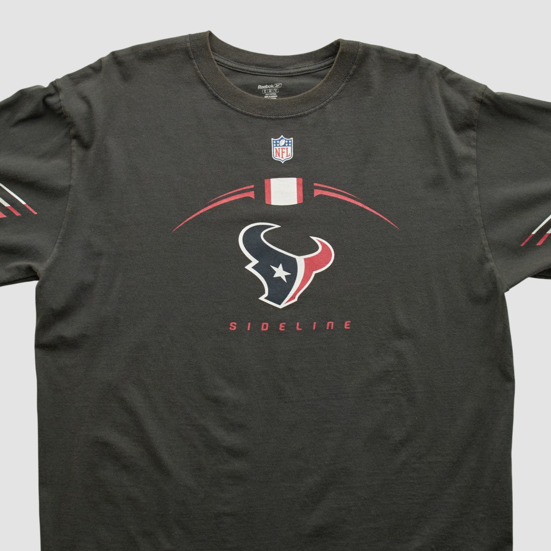 Houston Texans Reebok 2000s Long Sleeve T-shirt - Black T-shirts