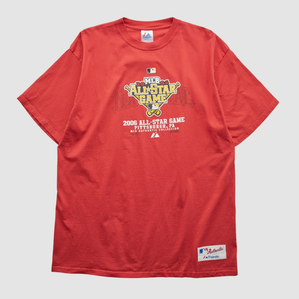 All-Star Game Majestic 2006 T-shirt - Red - 3XVintage T-shirts