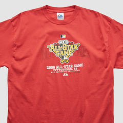 All-Star Game Majestic 2006 T-shirt - Red - 3XVintage T-shirts