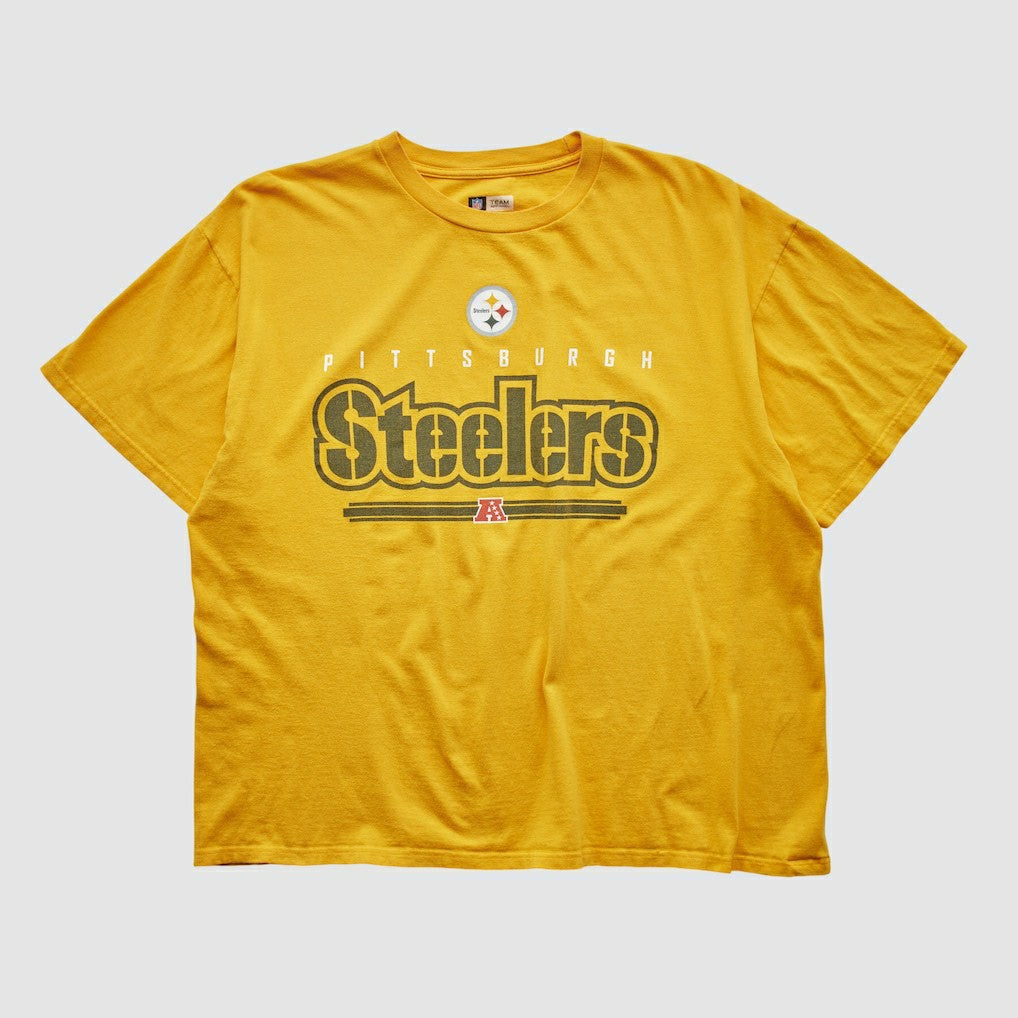 Pittsburgh Steelers NFL 2010s T-shirt - Yellow T-shirts