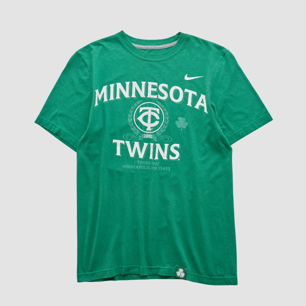 Minnesota Twins Nike 2010s T-shirt - Green - Vintage T-shirts