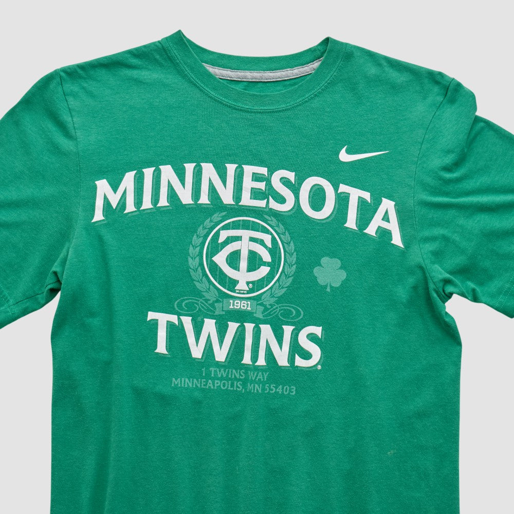 Minnesota Twins Nike 2010s T-shirt - Green - Vintage T-shirts